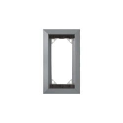 Ramka na 1 moduł/popiel 200mm podtynkowa