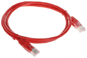 Patchcord RJ45/1.0-RED 1m CONOTECH