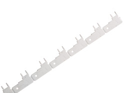 Konektor płaski Męski 6.35 x 0.81mm długość 20.32mm Izolacja: Nieizolowane Cyna