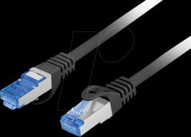 PCF6A-10CC-0150-BK Patch cable RJ45 Cat.6a S/FTP 1.5 m black