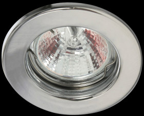 23234 Ceiling mounting ring, fixed, chrome matt, GU5.3