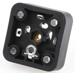 Złącze zaworu elektromagnetycznego A 3P+E 400 V AC/DC Męski LED: Nie Wkręcane Hirschmann