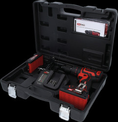 515.6300 eMONSTER brushless cordless impact screwdriver set, 4 pieces