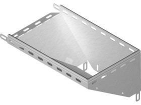 Kolanko redukcyjne KRPJ50H30 prawe grubość blachy 1,0mm 133205 BAKS