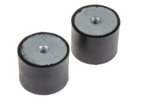 Mocowanie antywstrząsowe, M10, Ø 50mm, materiał: Guma naturalna 60Shore A, RS PRO