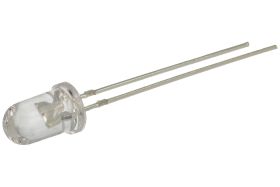 Dioda LED; S500LLB4G-C; 5mm; niebieski; Światłość: 3,5cd; 30°; przezroczysta; 3,2V; 30mA; 475nm; przewlekany (THT)