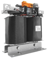 Transformator do zabudowy Napięcie wtórne 115/230V ac 4kVA Napięcie pierwotne 230V ac 1-wyjściowy Block