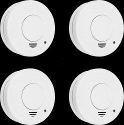 10.100.41 Smoke detector, pack of 4