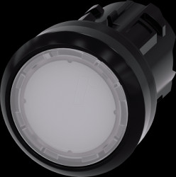 3SU1001-0AB60-0AA0 Illuminated pushbutton SIRIUS ACT, Ø 22 white