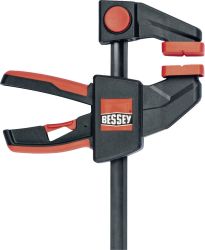 Ścisk Bessey EZL60-8 Maksymalna szerokość mocowania:600 mm Długość produktu: 810 mm Posuw:80 mm Bessey EZL60-8 Maksymaln