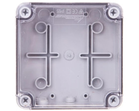 Obudowa 108x108x56mm IP65 z płytą montażową OH-1A.2 Hermet Box 29.12