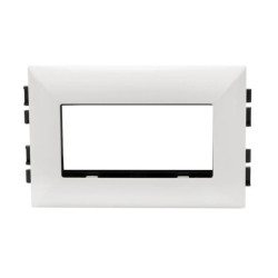 Ramka do montażu osprzętu 45x45 podwójna 4/M/0010470700020000