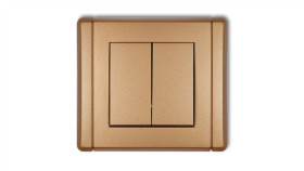 Flexi Przycisk Świecznikowy Złoty Metalik 8Fwp-44.1