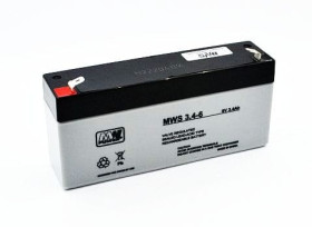 MWS 3,4-6 akumulator żelowy AGM 6V / 3,4Ah