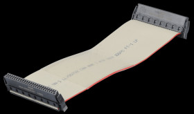 404-6150-100-120-1 One27 IDC 50p assembeld, 100 mm PVC, pitch 1,27mm