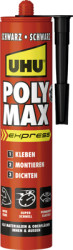 Mounting adhesive and sealant, 425 g, cartridge, pasty, black, POLYMAX EXP.SCHWARZ KART. 425G