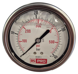 Manometr 63mm BSP 1/4