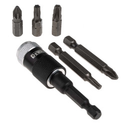 Zestaw końcówek do wkrętaka l. elementów: 6 Zestawy końcówek DeWALT