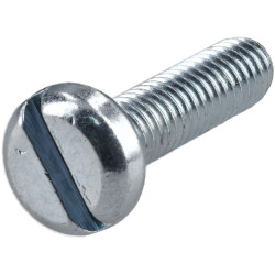 R-TECH 337020 Slotted Pan Head Machine Screws BZP M4 16mm - Pack Of 100