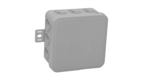 Puszka Natynkowa Pusta 12 Wlotów Viplast V5 Klik Szara Ip54 75X75x41mm 035-03