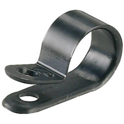 Panduit CCS25-S8-C0 Fastener Screw Fixing Black Clip Dia6.30mm Robust