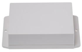 Obudowa ABS szerokość zew. 70 mm długość zew. 105 mm wys. zew. 35 mm RS PRO Biały