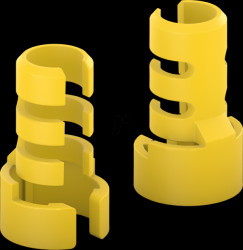 FI-SR105 Flexinstall cable protection &amp; marking, pack of 10, yellow
