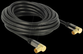 88917 Connection cable, IEC plug/socket 90°, 5.0 m