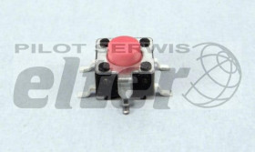 Mikroprzełącznik SMD 6,2x6,2mm H 5,0mm z uziomem
