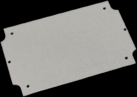 Mounting plate, steel, (L) 167 mm, gray, 1555HFPL