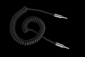 1.5m 3.5 Jack Stereo Male to Male Spring Cable - Kruger&Matz
