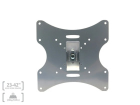 Uchwyt do telewizora lub monitora 23-50 30kg uniwersalny srebrny max VESA 200x200 Maclean MC-501AS