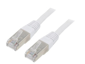 PPB6-10M Patch cord F/UTP 6 linka CCA PVC szary 10m 26AWG Cablexpert
