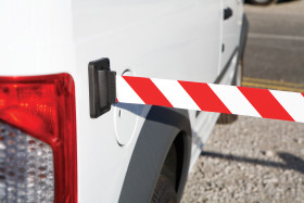 Bariera ochronna Klips magnetyczny do barier wysokość bariery 100mm Czarny