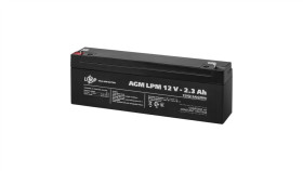 Akumulator Agm Lpm 12V - 2.3 Ah (27.6Wh) Do Zasilaczy Awaryjnych Ups
