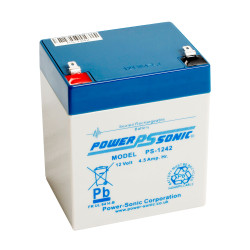 Powersonic PS-1242 12V 4.5Ah Sealed Lead Acid SLA Battery