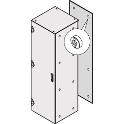nVent SCHROFF 22130086 Panel tylny (S x W) 600 mm x 2200 mm 1 szt.