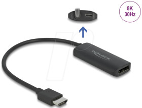 64213 HDMI adapter, HDMI male to DP female