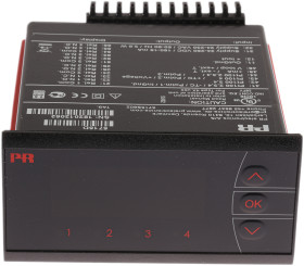 Wskaźnik procesu Prąd, sygnały potencjometru, rezystancja, temperatura, napięcie PR Electronics 44,5 x 91,5 mm LED