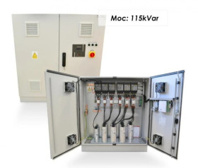 Bateria kondensatorów, kompensator 115kVar, BKL-M-115/5
