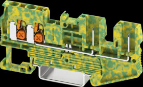 1544648 XT 2.5-QUATTRO/2P-PE protective conductor terminal block