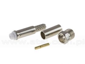 Gniazdo FME zaciskane na przewód RG58