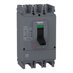 Wyłącznik kompaktowy MCCB, 3-biegunowy, 630A, 440V, 250V, Stałe, Schneider Electric, EZC