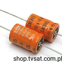 B41684-S7477 470uF 35V Electrolytic Horizont RADIAL S+M