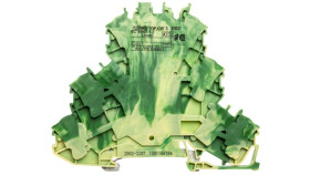 Złączka Szynowa 3-Piętrowa 2,5Mm2 Żółto-Zielona 2002-3207 Topjobs