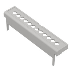 Maskownica pod gniazda ZD4TC5.08J ABS V0: 4 sztuki (ZD1004,ZD1008,ZD1012)