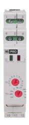 Timer Relay Szyna DIN 195 → 253V ac 2NO/1NC 1-stykowy RS PRO SPST 0.1 s → 576h 1 funkcyjny