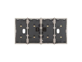 LIVING NOW "MY HOME" Ramka stykowa - 4 moduły - piaskowy beż KM8104 LEGRAND