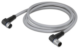 Kabel zasilający 4 Core Szary, 250 V AC/DC