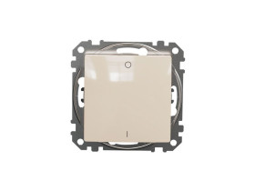 SEDNA DESIGN & ELEMENTS Wyłącznik pojedynczy 2-biegunowy beżowy SDD112162 SCHNEIDER ELECTRIC